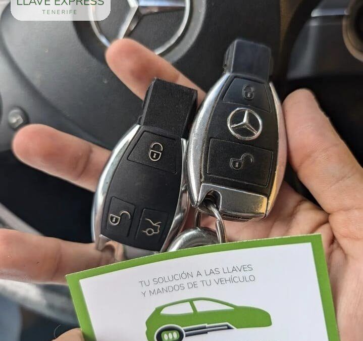 Copia de llave para Mercedes-Benz a domicilio en Tenerife